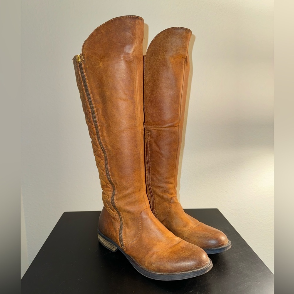 Steve Madden Cognac Boots